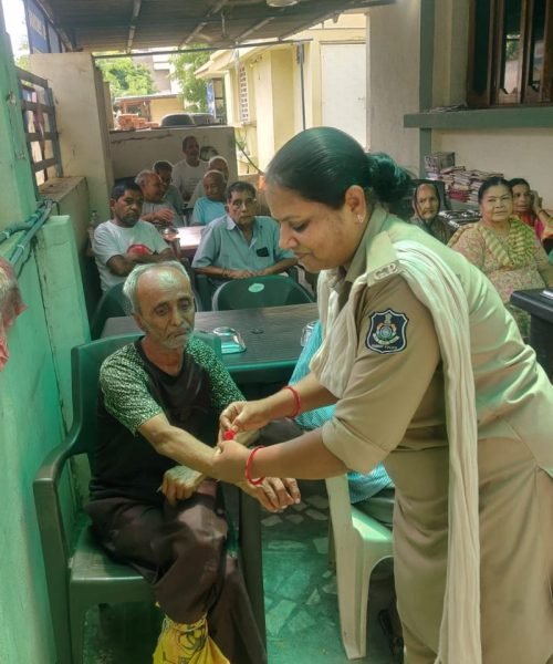 Rakshabandhan Celebration with Senior Citizens